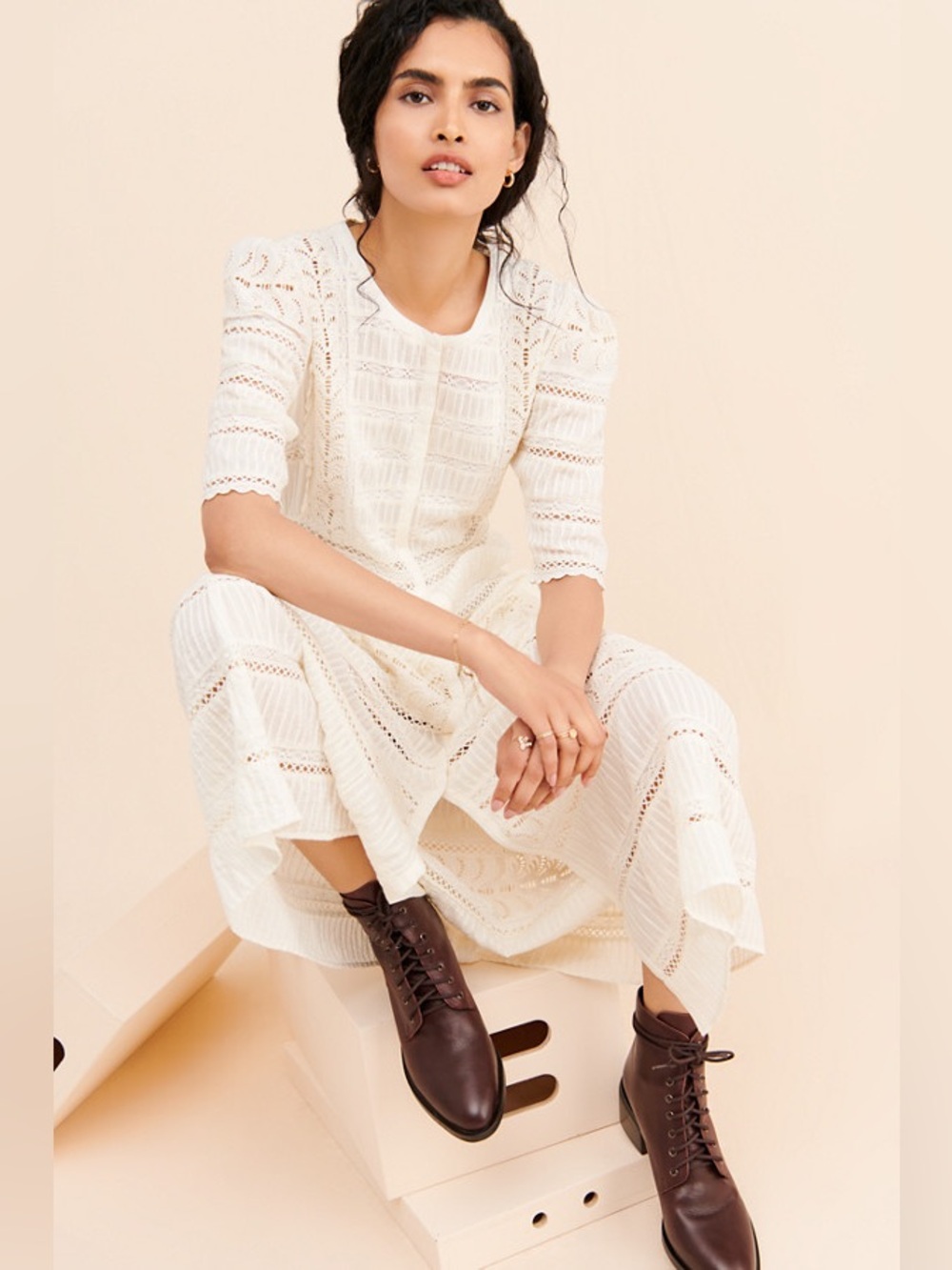 LoveShackFancy lace dress